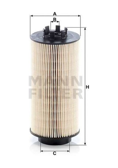 Daf Truck Yakıt Filtresi Daf Cf75 Cf85 01 13 Xf95 02 06 205 Mm - Mann Pu999/2x