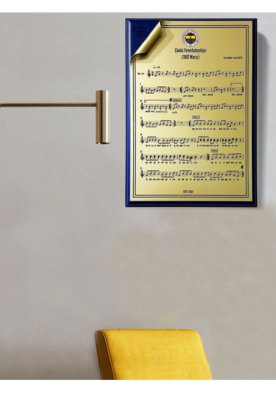1907 Marş Plaket