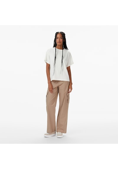 Nautica Kadın Bej Straight Fit Pantolon Düz 57p473t Bej
