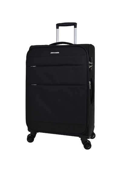 Pierre Cardin Ultra Light Hafif Lüx Kumaş 2'li Valiz Seti Büyük Boy - Orta Boy Siyah Pc4200 Siyah