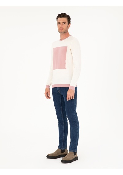 Cacharel Erkek Pudra Kazak /triko 50271747-vr042 Pembe