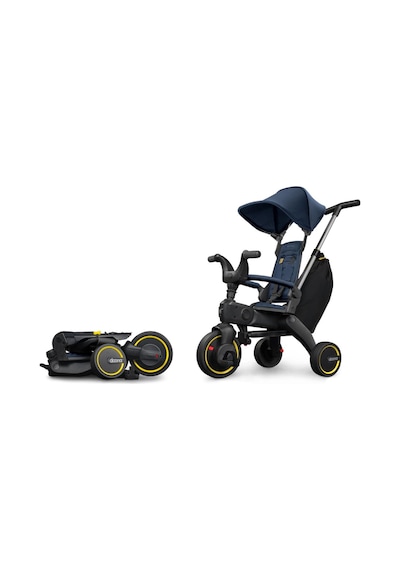 Doona Liki Trike Tek Parça Katlanır 3 Tekerlekli Bebek Bisikleti S3 Deep Blue