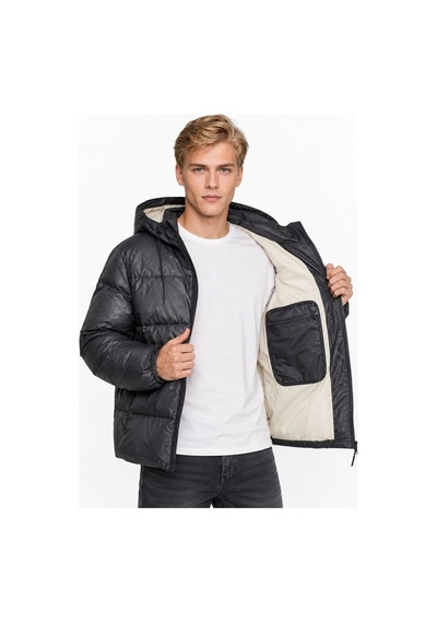 Loft Regular Fit Erkek Mont Lf2040564 Q1.v1 Siyah Loft Regular Fit Erkek Mont Lf2040564 Q1.v1 Siyah