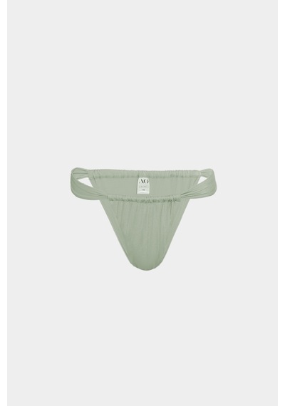 Açelyaokcu Premium Juno Slim Fit Kadın Bikini Altı Su Yeşili