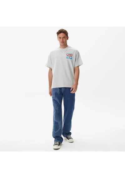 Leo Service Erkek Gri T-shirt