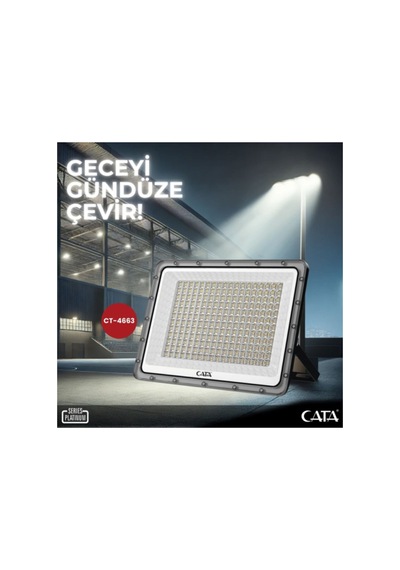 200w Platinium Led Projektör 6500k Beyaz Ct-4663