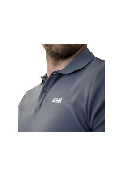 Slam Slam Act Qd Polo Erkek Gri Tişört W05 Gri