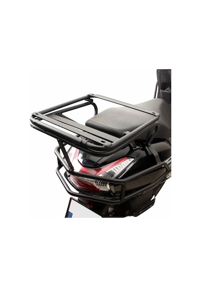 GP Kompozit  Honda Activa 2023-2024 Uyumlu Damperli Arka Çanta Demiri Siyah