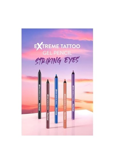 Extreme Tattoo Yüksek Pigmentli & Doğal Işıltılı Jel Göz Kalemi Diğer