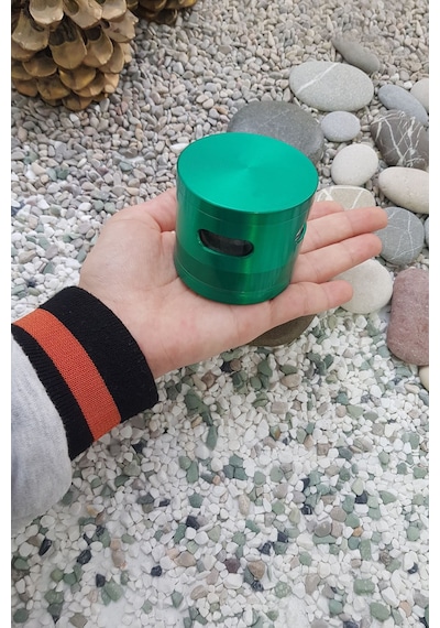Pencereli 63 Mm. Tütün Baharat Herbal Öğütücüsü Parçalayıcı Pt94