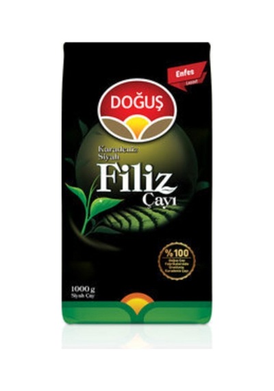 Karadeniz Siyah Filiz Çayi 1000 Gr X 6 Adet 6kg 2800-3000 Demlik