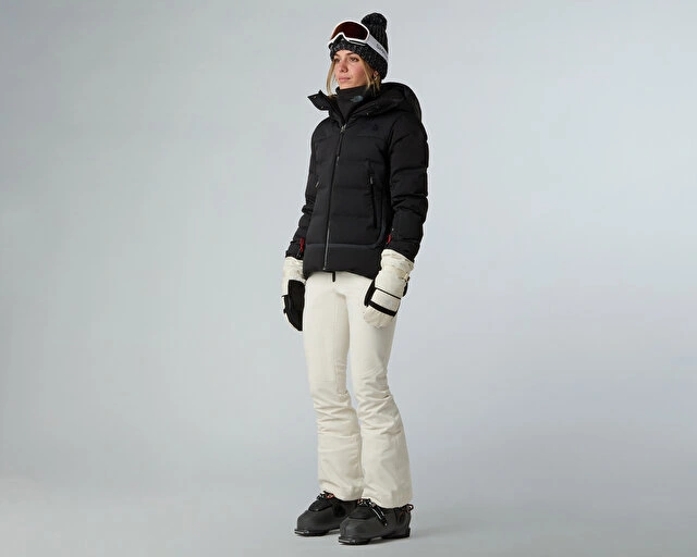 The North Face W Cirque Down Jacket Kadın Outdoor Montu 550 Dolgu Kaz Tüyü Nf0a87wsgof1 Siyah Siyah