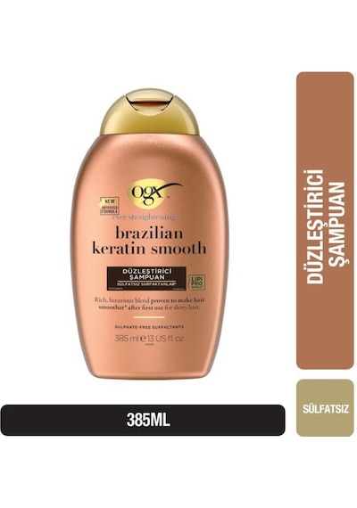 Ogx Düzleştirici Brazilian Keratin Smooth Sülfatsız Şampuan 385 ML