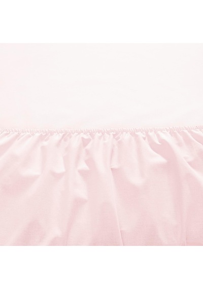 Taç Color Dreams Ranforce Queen Size Fitted Çarşaf Seti Pudra Genel