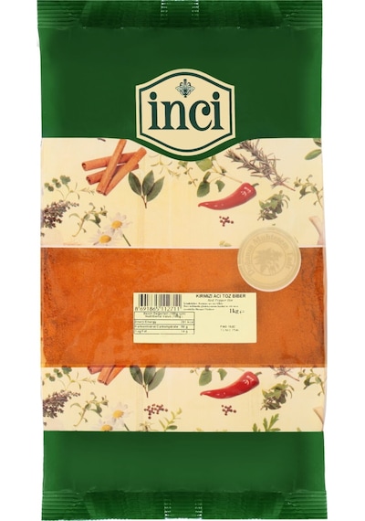 İNCİ KIRMIZI ACI TOZ BİBER 1KG