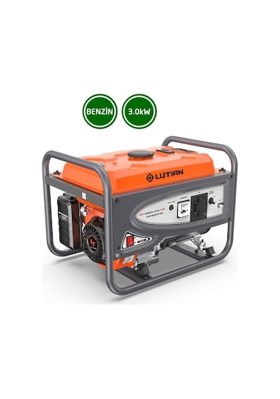 Eco Lt3900n-4 Ipli Euro5 Benzinli Jeneratör 220v 3kw, Lutıan.ltjb107m