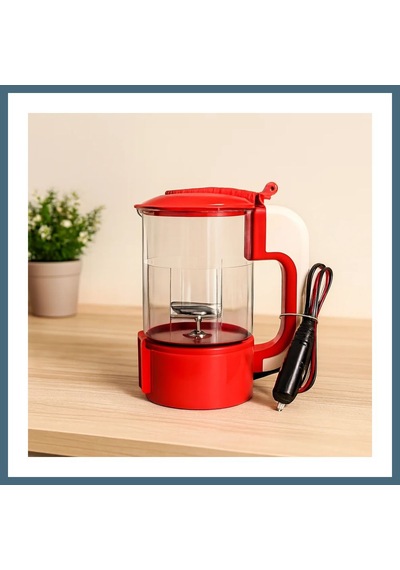 Agc Uygun Sepet 12v Araç Oto Kettle Su Isıtıcı Çakmaklık Fişli, Plastik Agc