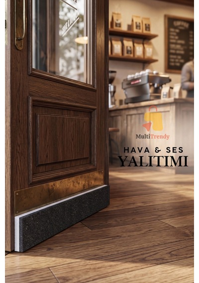1 Adet Kapı Altı Rüzgar Önleyici 90 Cm Yapışkanlı Isı Yalıtım Süngeri Soğuk Toz Ses Kesici Eşik Süngeri