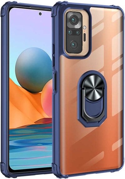 Xiaomi Redmi Note 10 Pro Tam Korumali Yüzüklü Renkli Kenarli Many 523165087