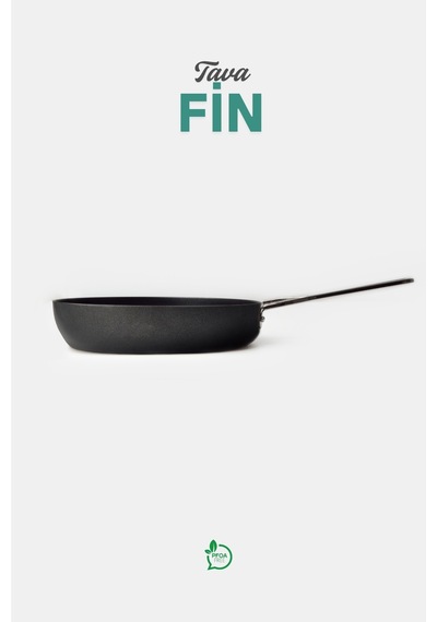 Fin Tava 24 Cm Siyah
