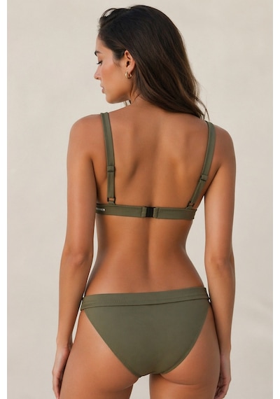 Soon To Be Announced Sportswear Women's Bikini Set Kadın Bikini Takımı Haki