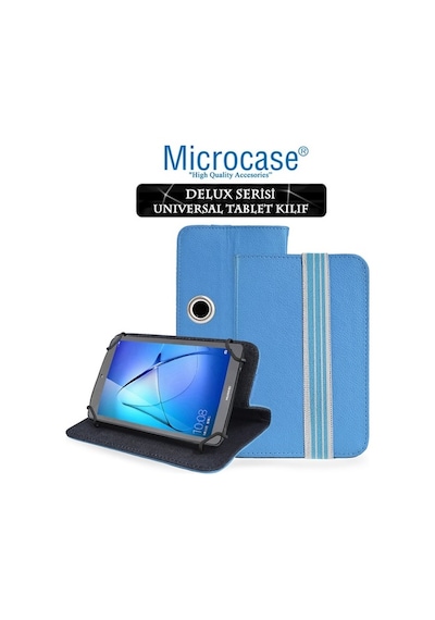 Alcatel Uyumlu 9317X1 32Gb 7" Xga Delüx Universal Döner Stand Deri Kılıf