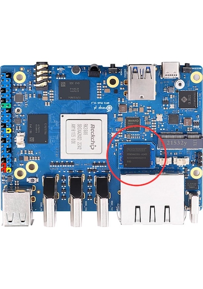 Orange Pi Emmc Module 256gb