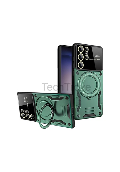 Samsung Uyumlu Galaxy S25 Ultra Kılıf Kamera Korumalı Stand Özellikli Maksimum Darbe Korumalı Kapak