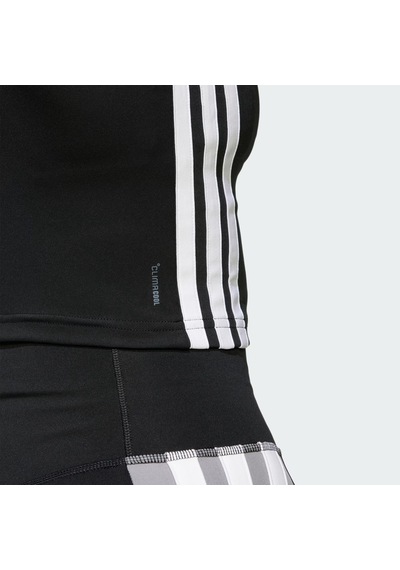 Adidas Train Essentials 3-stripes Kısa Kadın Atlet Jf8915 Siyah