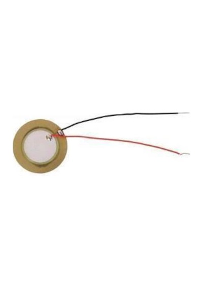 Piezo Disk - Kablolu - 15 Mm Çap