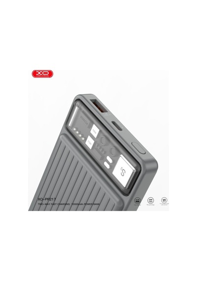 10000mah 22.5w Çift Yönlü Hızlı Şarj Destekli 20w Type-c Pd Ve Usb-a Led Göstergeli Powerbank Beyaz