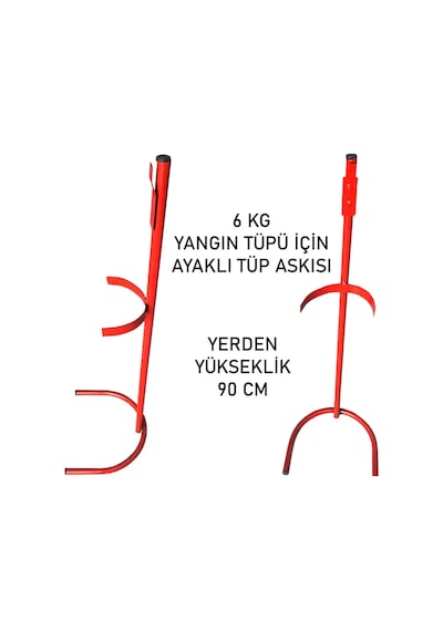 Yangın Söndürme Tüpü Askısı 6 Kg Yangın Tüpü İçin Uygun A Kalite Ev Araç İş Yeri İçin