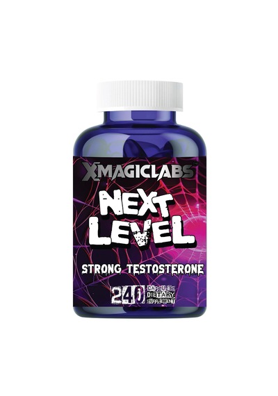 Xmagiclabs Next Level Testo Booster Daa Fadogia Agrestis Tongkat Ali 240 Kapsül
