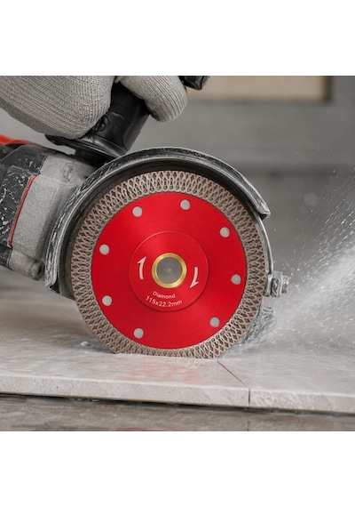 Bora 1 Adet 115 Mm X 22,2 Mm Elmas Testere Diski Granit Mermer Beton Kesim Disk