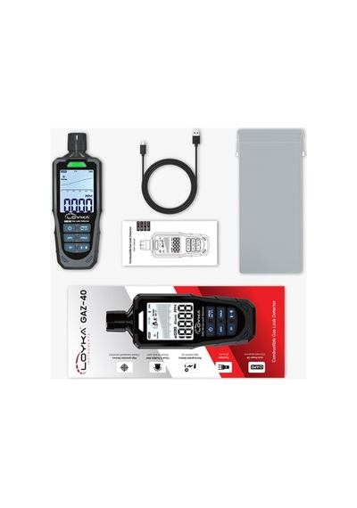 Loyka Gaz-40 Profesyonel Yanıcı Gaz Kaçak Dedektörü Japon Figaro Sensörlü - 849214085