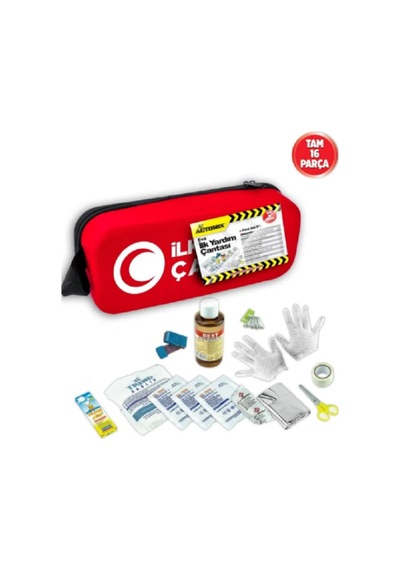 Automıx Eva Ilk Yardım Çantası 16 Parça