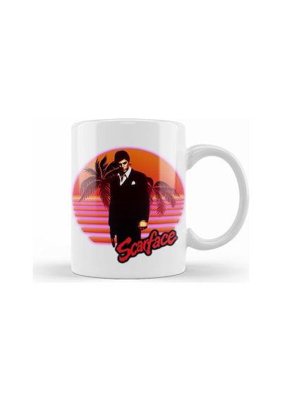 Scarface Kupa Bardak Porselen Karışık