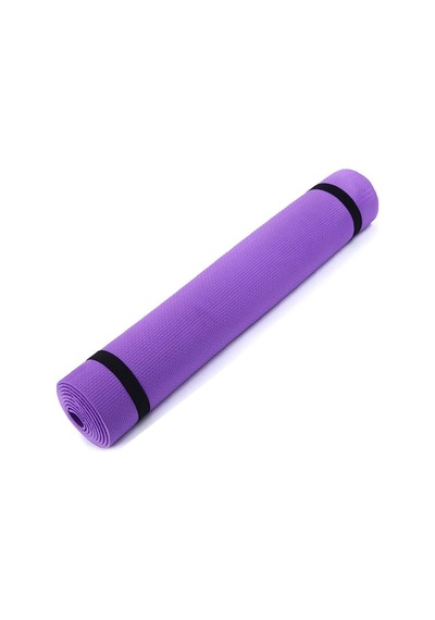 Mor Renk Pilates Ve Yoga Matı 6 Mm Mor Mor