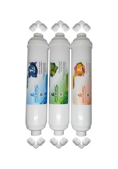 Pera Water Kapalı Kasa 3 Lü Ön Filtre Seti