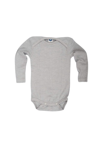 Pirinç Bebe Bebek Fitilli Body Gri - 653232419 Gri