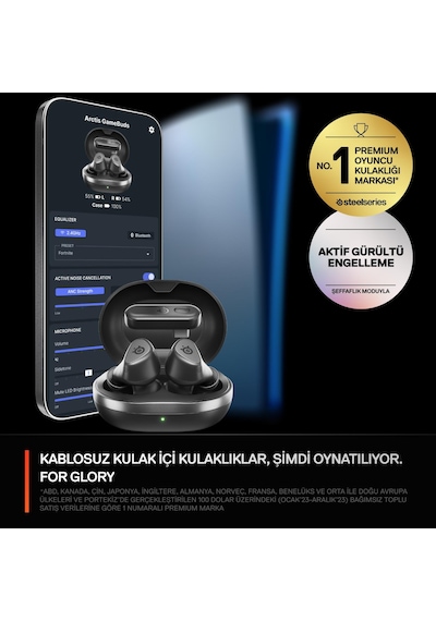 Steelseries Arctis Gamebuds Earbuds Oyuncu Kulak İçi Kulaklık