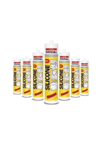Soudal Şeffaf Silikon 280 Gr 30 Adet