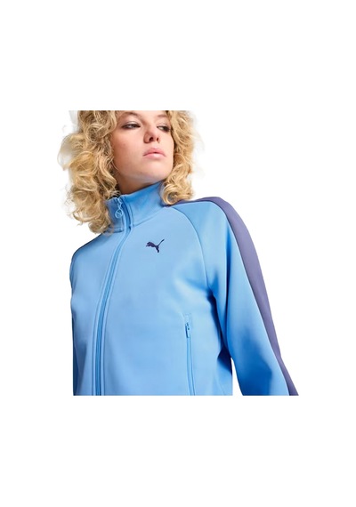 Puma T7 Always On Track Kadın Mavi Günlük Stil Ceket 62979657 1636977 Mavi