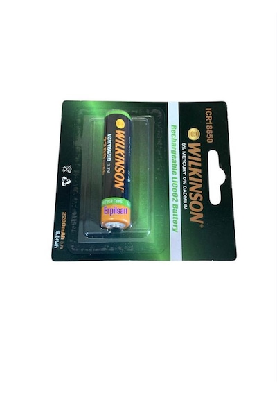 Wılkınson 18650 Li-ion Icr 3.7v 2200 Mah Şarj Edilebilir Pil