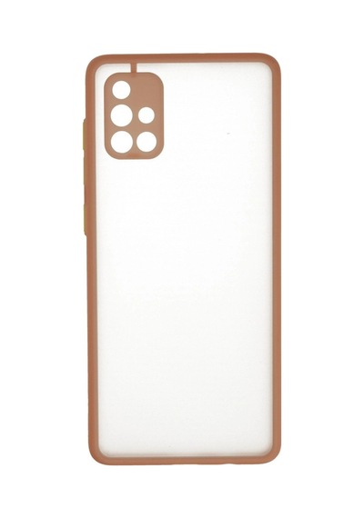 Samsung Galaxy Uyumlu A71 Kılıf Montreal Silikon Kapak - Pembe İtdark25416