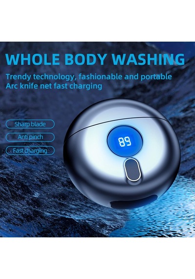 Seyahat Erkek Tıraş Makinesi, Mini Elektrikli Tıraş Makinesi, Led Güç Ekranı Usb Şarj Edilebilir Tıraş Makines Diğer