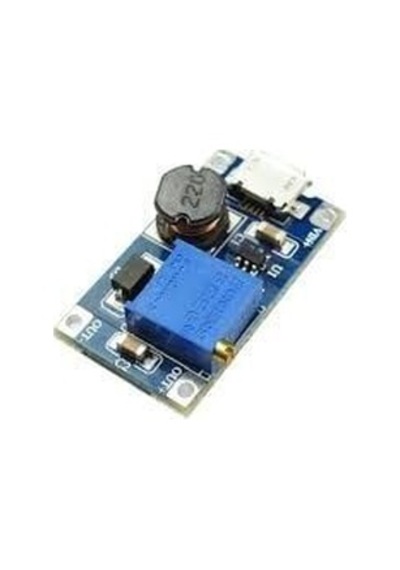 Mt3608 Lm2577 Micro Usb Voltaj Yükseltici 2v-24v - 5v/9v/12v/28v 2a