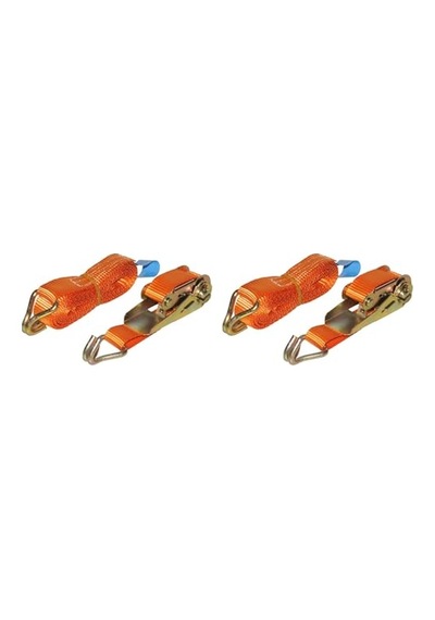 Apera Safeset Sg-27 25mm 1 İnç Spanzet 4 Mt Kolon Takım 400-800 Kg Kaldırma 6 Mm Çift J Kanca 1.1 Yük Gerdirme Hal