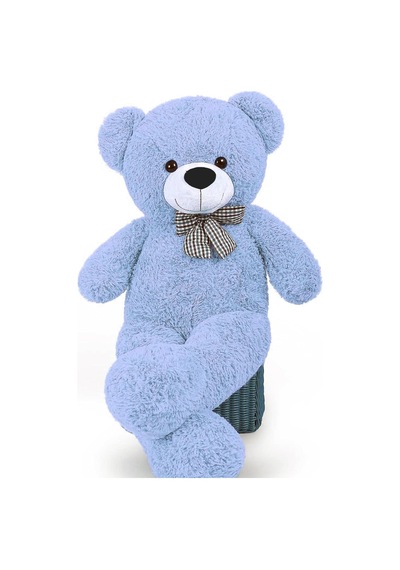 90 Cm Papyonlu Peluş Ayıcık - % 100 Yerli 001