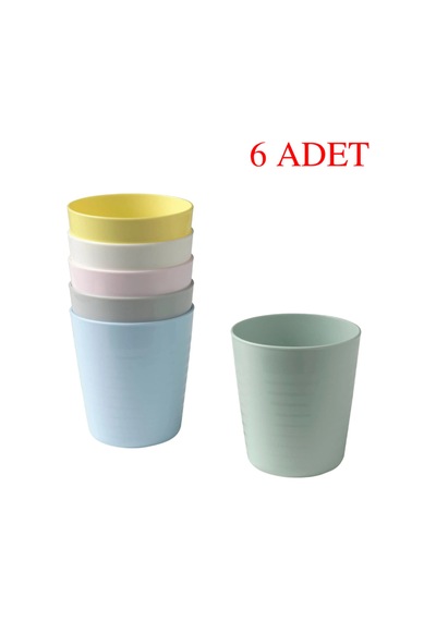 Pratik Dayanıklı Çocuklar İçin Tabak,kase,bardak,çatal,kaşık,bıçak Seti, 36 Parça Çok Renkli - 789360559 Çok Renkli